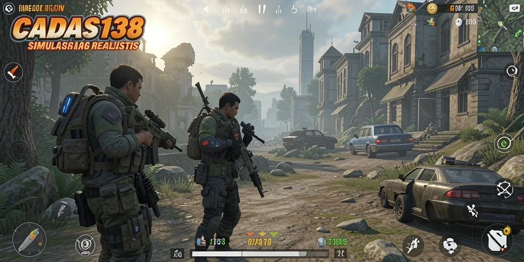 Tangkapan layar CADAS138 yang menunjukkan gameplay Simulation yang seru dan interaktif.