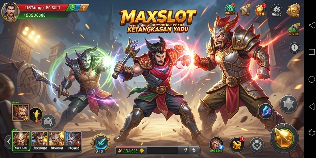 Tampilan gameplay Fighting yang mendebarkan dan penuh aksi.