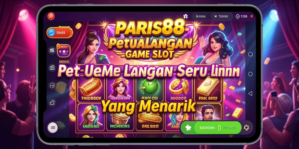 Tampilan gameplay seru dan menarik di PARIS88.