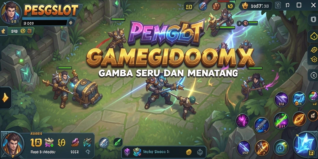 Tampilan gameplay seru dan strategis dari PESGSLOT